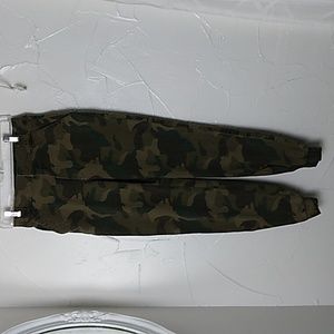 Hollister Camo Jogger Jeans Size‎ Small Green Grunge Goblincore